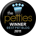 2011 Petties Bet Pet Blog Winner