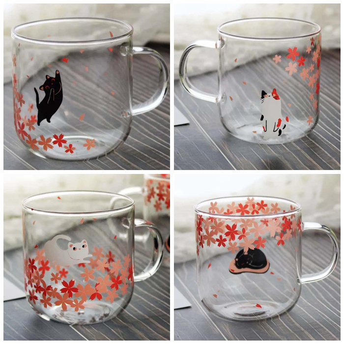 glass-cat-mugs